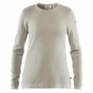 Suéter Fjallraven Kanken High Coast Mujer Blancos | MNKDCAL-90