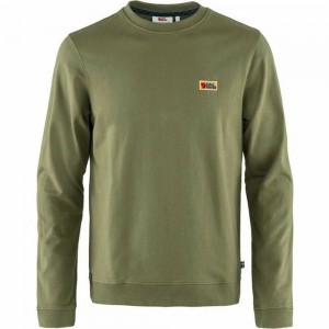 Suéter Fjallraven Kanken Vardag Hombre Verdes | SFXLNVK-71